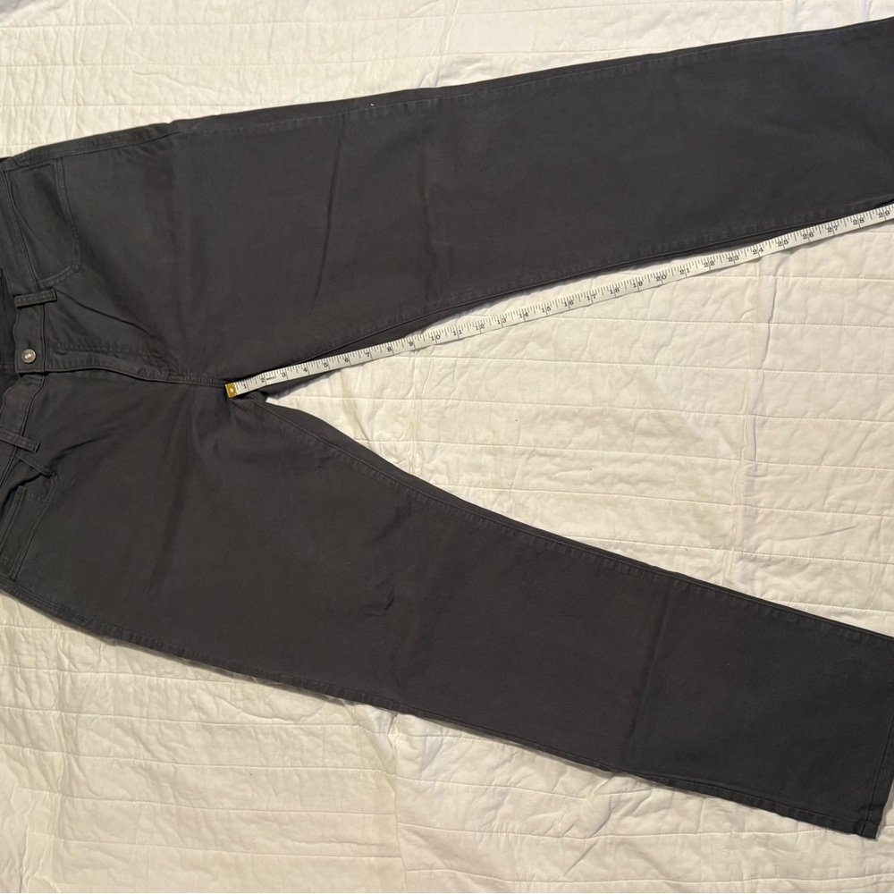 Huckberry Men's Dark Gray Chinos - Picture 3 of 4